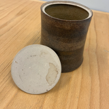Jar, ceramic signed and unique of saint-amand-en-puisaye