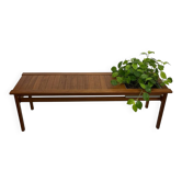 Table d'appoint vintage, table de chevet, table à plantes des années 60.