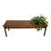 Table d'appoint vintage, table de chevet, table à plantes des années 60.