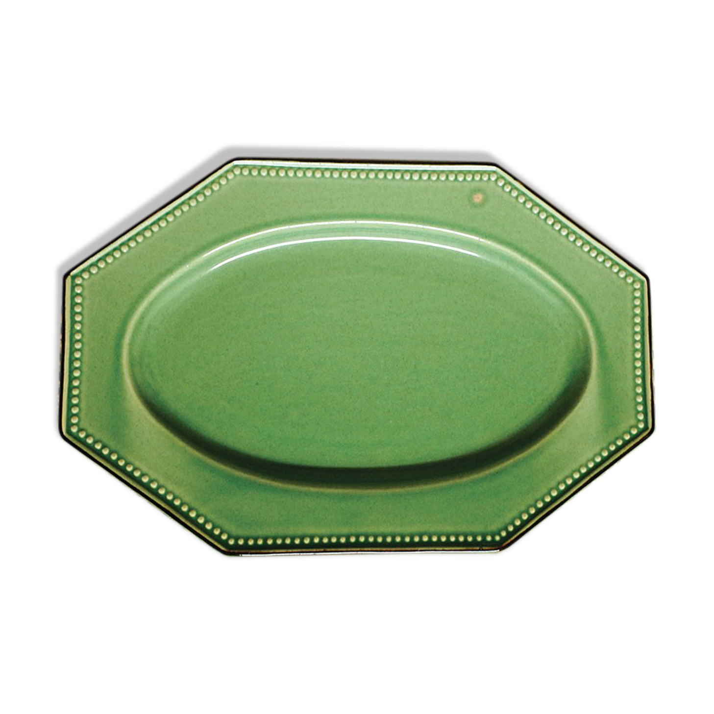 Plat présentation petit format céramique de la Drôme