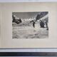 Antique photogravure, Leschaux Glacier, Chamonix, 1930s-1950s, 40x30 cm