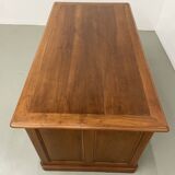 1950s walnut counter or desk