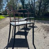 5 “piccolo” armchairs by Pascal Mourgue for Fermob