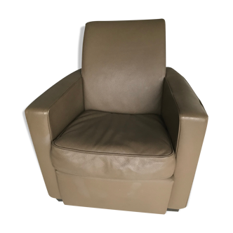 Fauteuil cuir 1880 Matteo Grassi