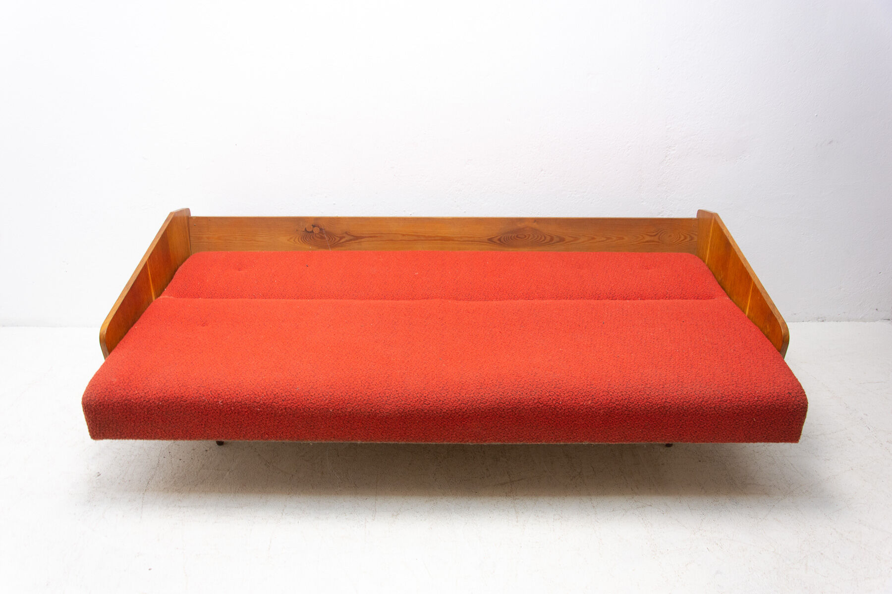 Mid century folding sofa from interier praha, 1960´s, czechoslovakia
