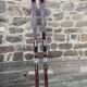 Paire de skis 1960 vintage rossignol
