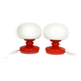 Glass Table Lamps by Stepan Tabery for Osvetlovaci Sklo, 1970s,