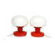 Glass Table Lamps by Stepan Tabery for Osvetlovaci Sklo, 1970s,