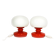Glass Table Lamps by Stepan Tabery for Osvetlovaci Sklo, 1970s,