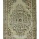Tapis Oushak Vintage – Vert Pastel & Motifs Classiques, 167 x 276 cm