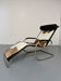 Vintage adjustable lounge chair design by Tecta by Mies Van Der Rohe.
