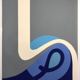 James PICHETTE, Untitled, 1984. Original screenprint signed in pencil