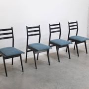 Set of 8 'S4' dining chairs by Alfred Hendrickx for Belform, 1950s