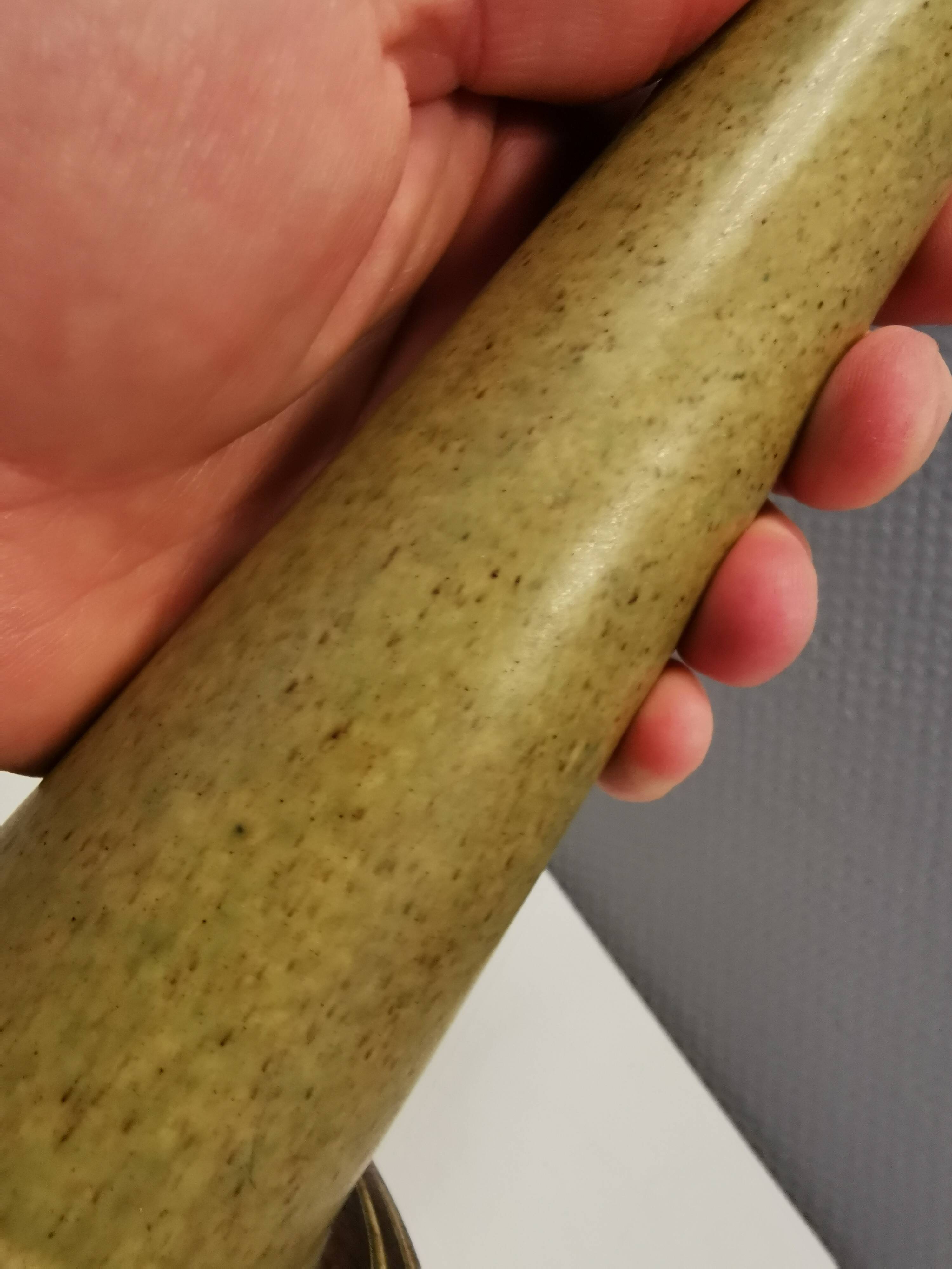 Table lamp from P.M ceramics, Denmark 1970s.