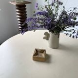 Square stone ashtray