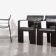Gijs Bakker set of 4 strip armchairs for Castelijn, 1974