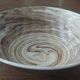 Ceramic salad bowl, glazed terracotta, mixed earth, 20th century