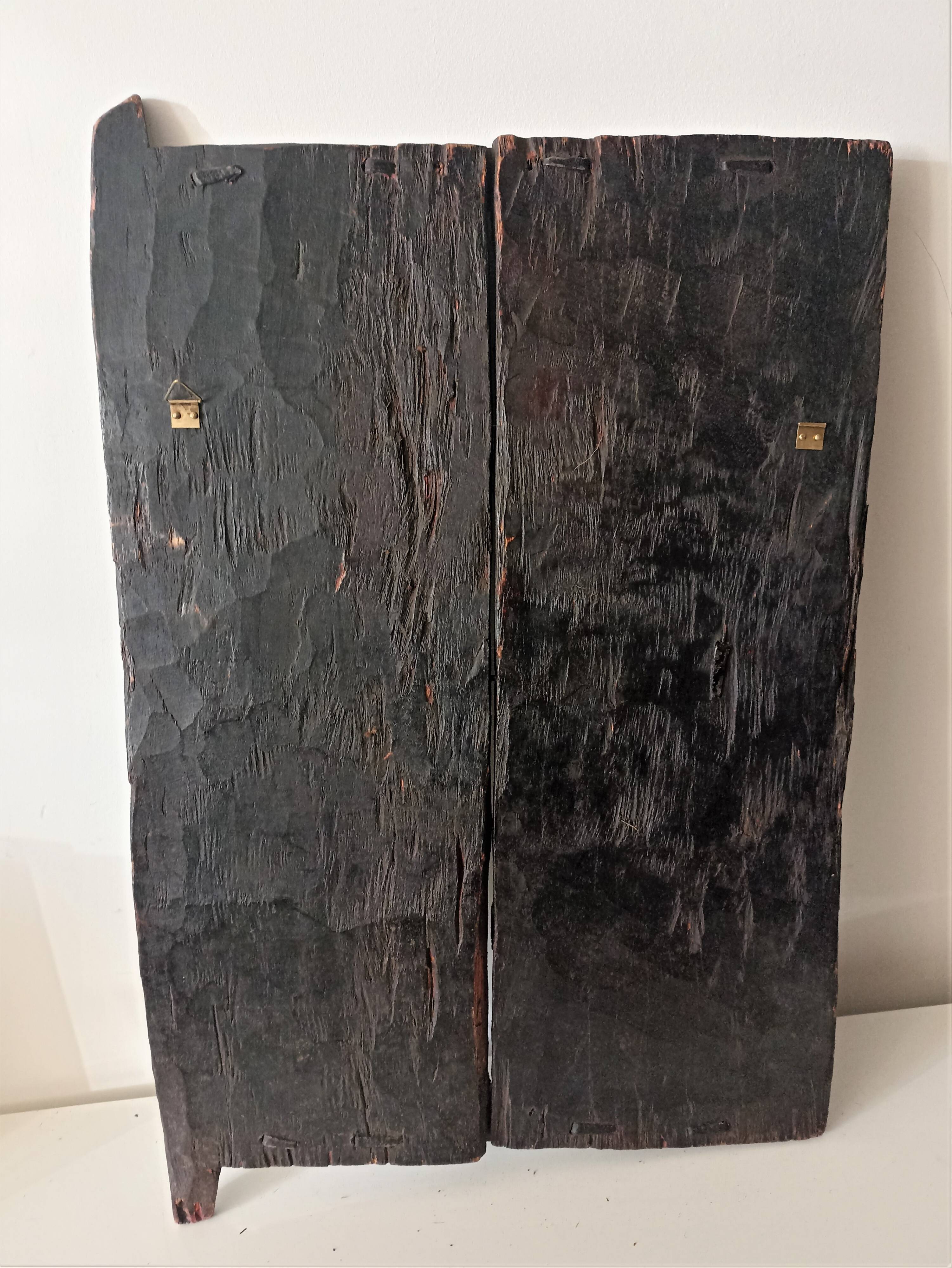 Volet de grenier à mil Dogon