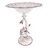 Renaissance style Murano Glass Cake Stand by La Murrina, Italy