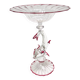 Présentoir à gâteaux en verre de Murano de style Renaissance par La Murrina, Italie