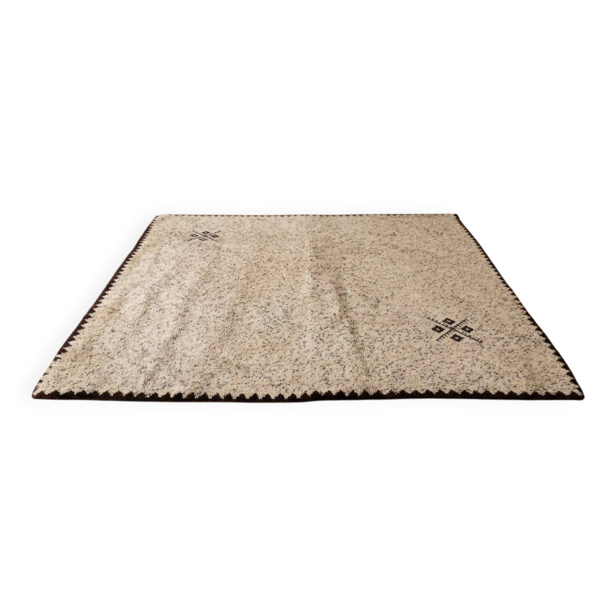Large Moroccan Berber Wool Rug