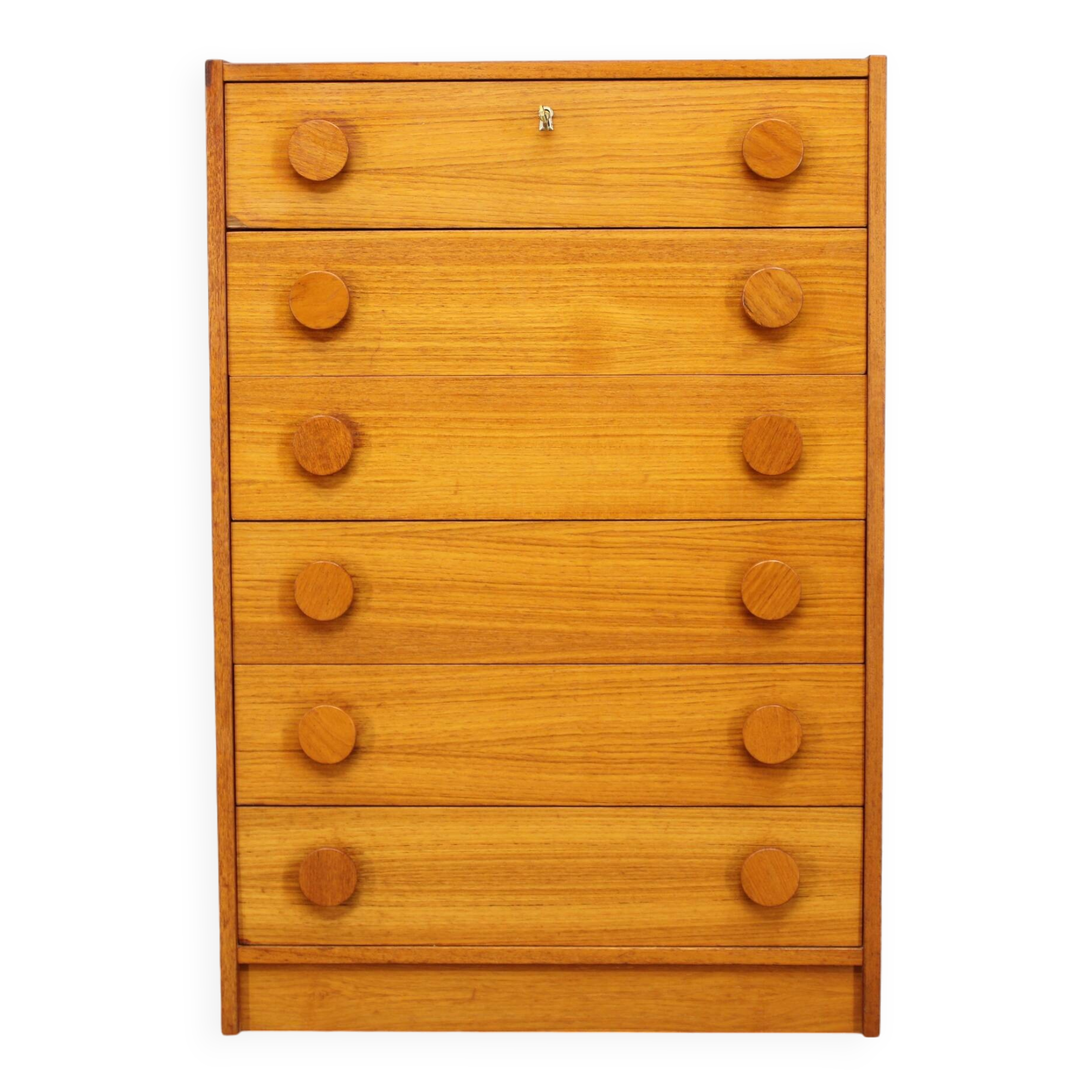 1970s Danish Teak Chest of Drawers