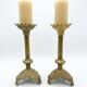 Pair of antique candlesticks
