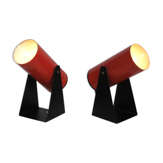 Lot de 2 lampe  - 1970s