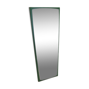 Miroir avec cadre en pin, design danois, années 1970, production : Danemark