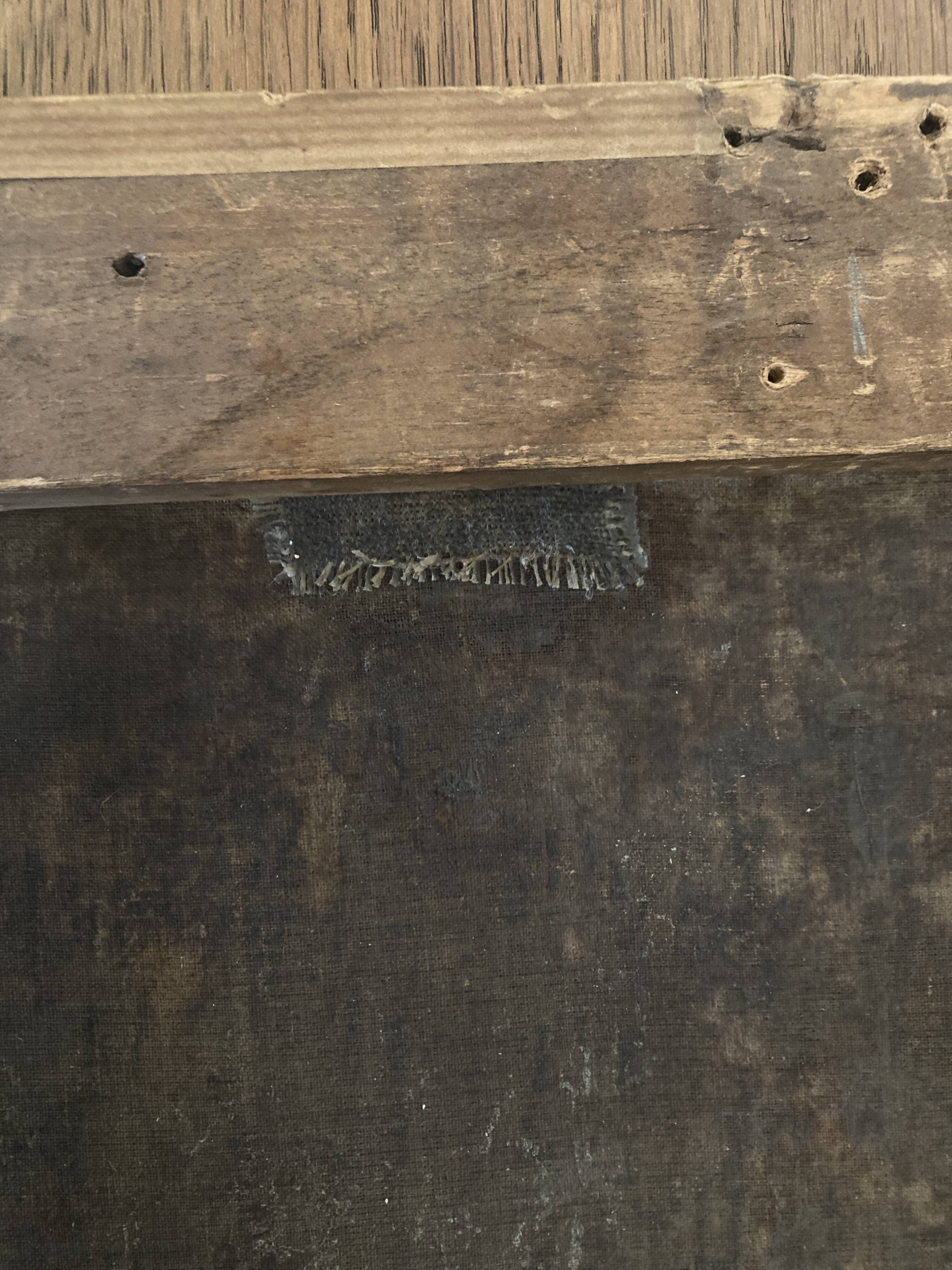 Portrait of a young man from the late 18th century, Directoire period, oil on canvas