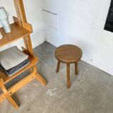 Oak tripod stool