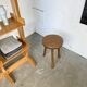 Oak tripod stool