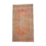 Anatolian handmade vintage rug 286 cm x 166 cm