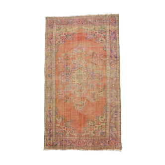 Tapis vintage anatolien fait main 286 cm x 166 cm