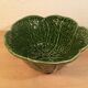 Ceramic cabbage service: salad bowl and tureen