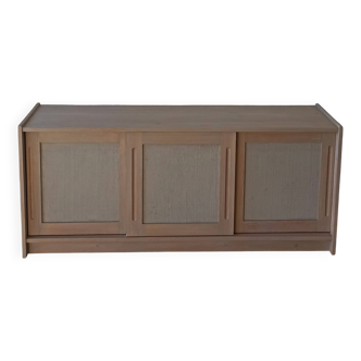 Scandinavian woden long sideboard.