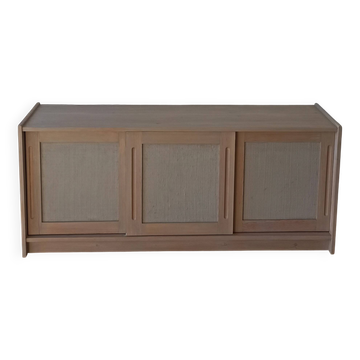 Scandinavian woden long sideboard.