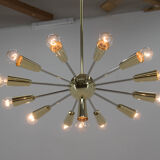 Lustre Spoutnik space age, Tchécoslovaquie, années 1960