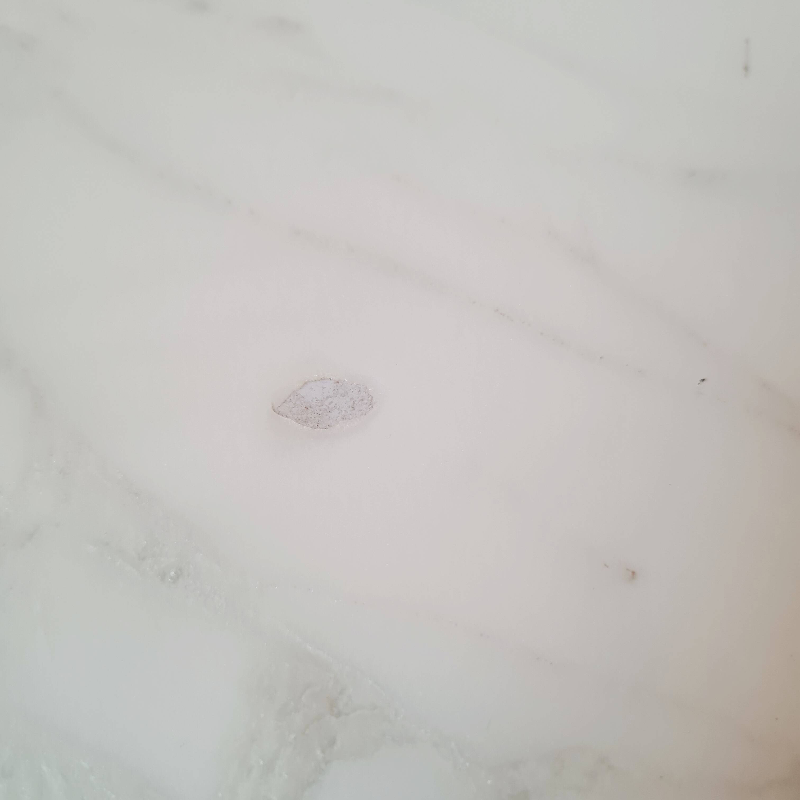 Oval marble and chrome table by Roche Bobois from the 1970s.