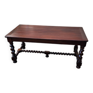 Table ancienne style - louis pieds