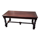 Antique table in Louis XIII style – Twisted legs