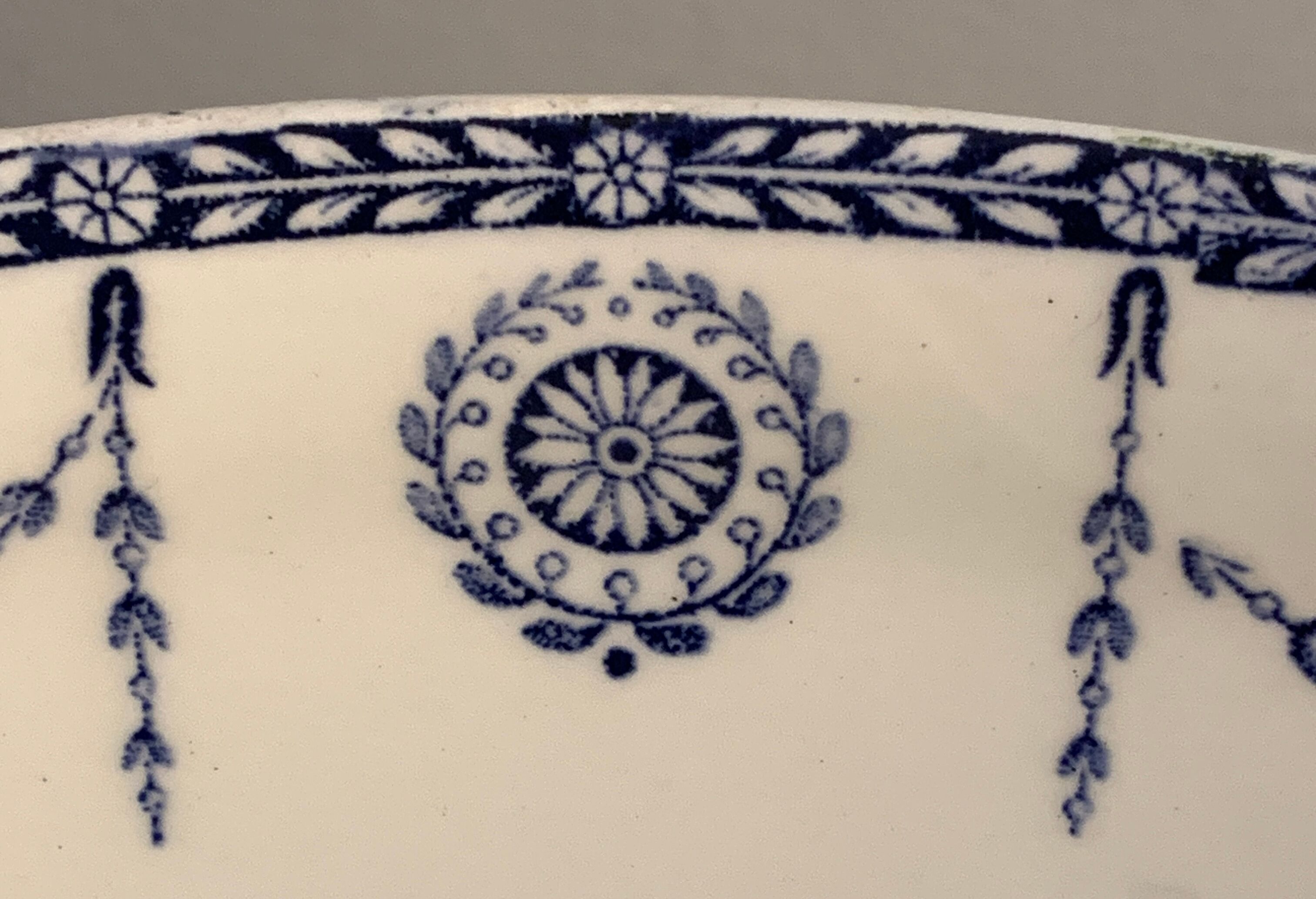 Old compotier KG Lunéville, model Napoleon, 1900