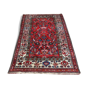 Tapis hamadan noué à