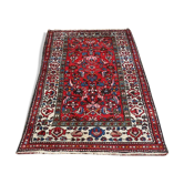Hand-knotted hamadan carpet Iran 98x195cm