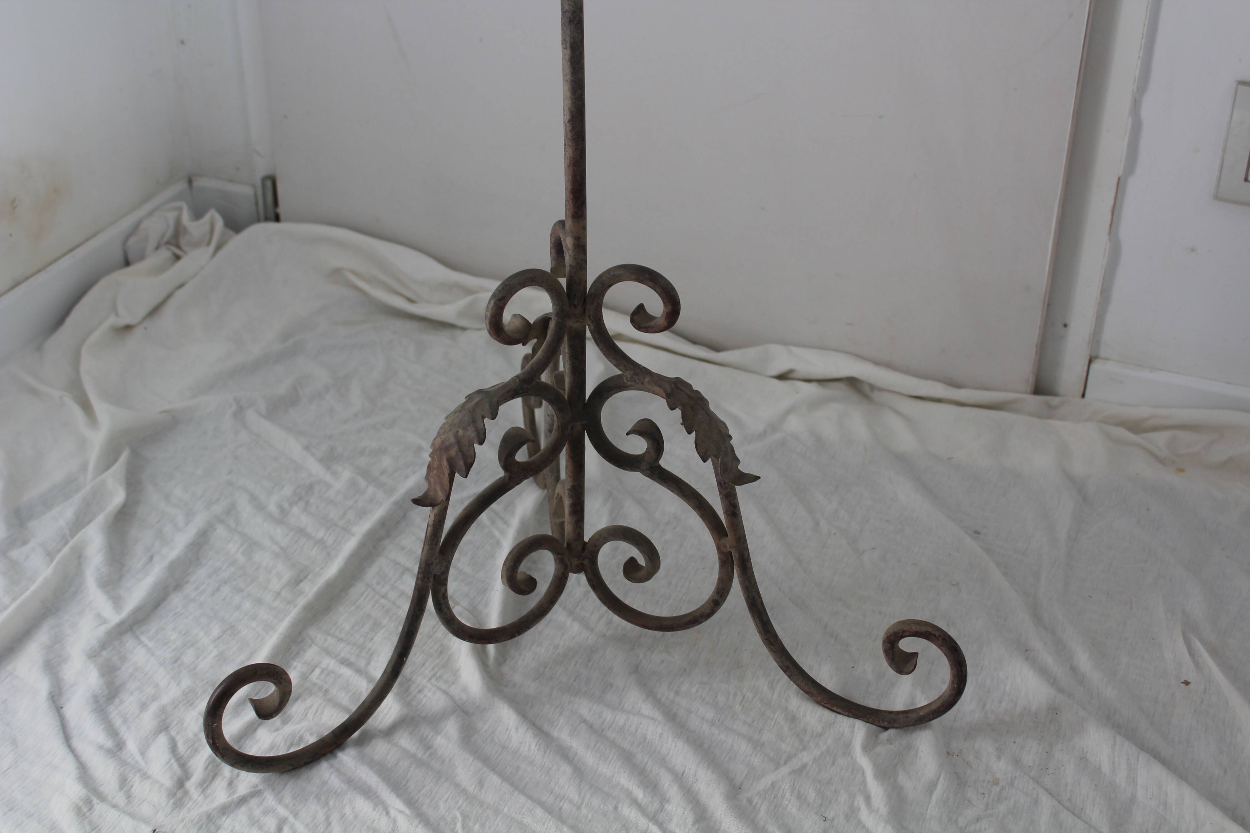 Candles on feet,  candelabras