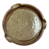 Empty speckled ceramic ashtray pocket