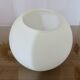 Lampe en opaline blanche 1980