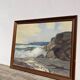 Tableau ancien mer / huile sur toile