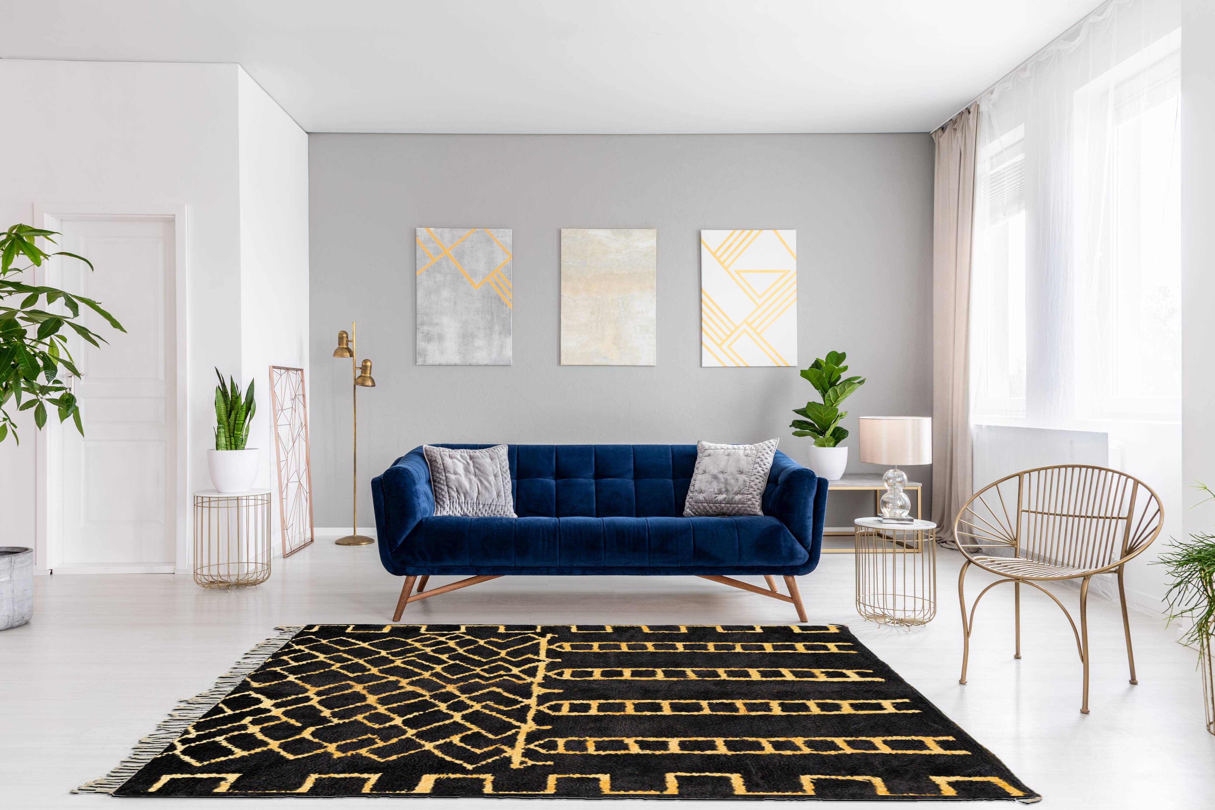 Modern Moroccan carpet 240x180cm