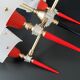 Suspension vintage aux flambeaux 1950